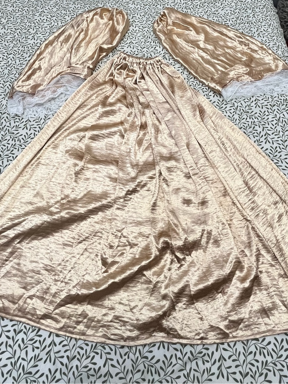 Handmade/Custom Gold Skirt